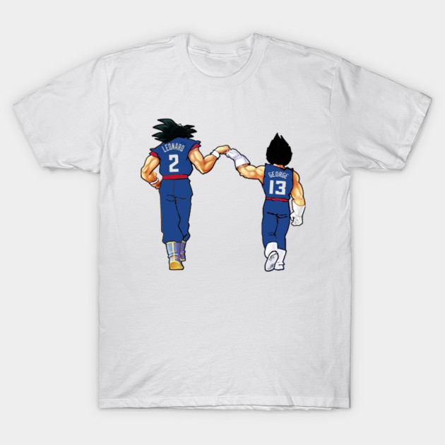Kawhi Leonard Paul George X Goku Vegeta Kawhi Clippers T