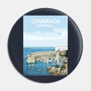 Coverack, Cornwall, England. Summer seaside harbour landscape Pin