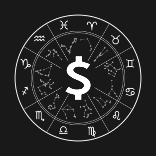 Money Astrology - Funny Cryptocurrency Millionaire Trader T-Shirt