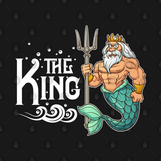 The King Poseidon by LotusTee