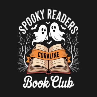 Spooky Readers Book Club Teacher Ghost Happy Halloween T-Shirt