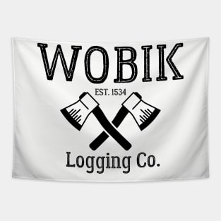 Wobik Logging Company Tapestry