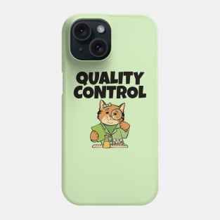 Quality Control Lab Cat and Mouse Phone Case