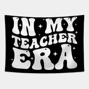 In My Teacher Era First Day Of School Back To School Tapestry