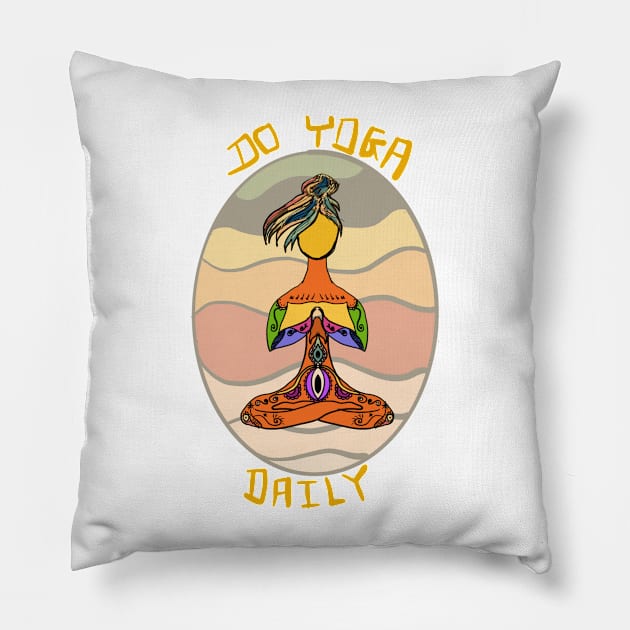 Do Yoga Pillow by Joker & Angel