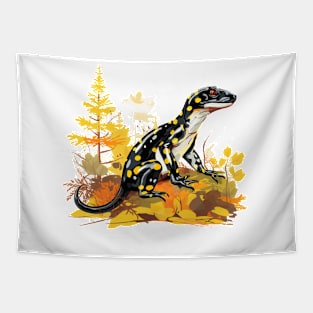 Fire Salamander Tapestry