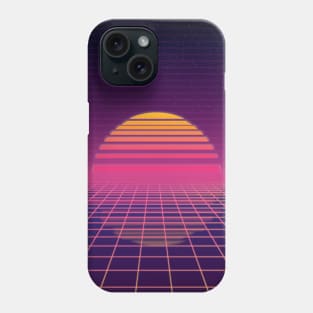 Retro Wave Sunset Pattern |  Positivity Phone Case