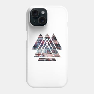 Scared Geometry Triangles Phone Case