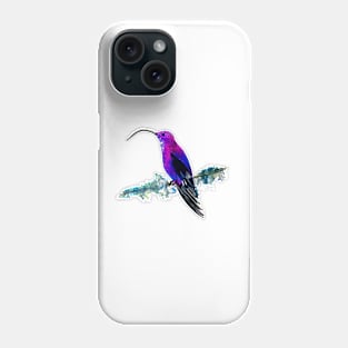 Violet Saberwing Watercolor Phone Case