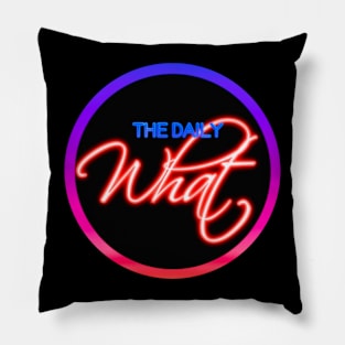 Daily What Logo Pillow