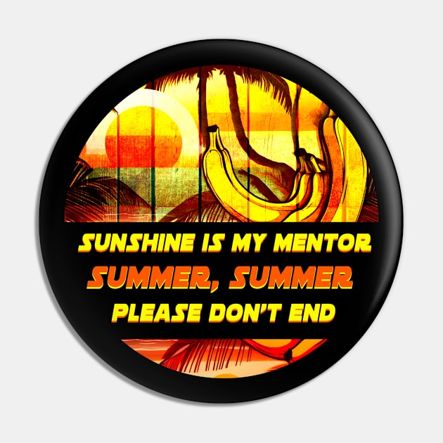 Bananas Mentor Pin by Proway Design