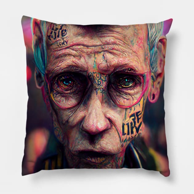 Kool Kat Klyde Pillow by The House of Hurb