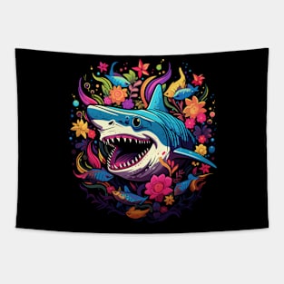 Shark Happiness Tapestry