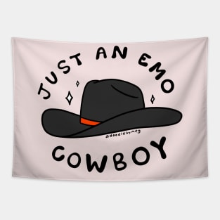 Just An Emo Cowboy Tapestry