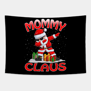 Mommy Santa Claus Christmas Matching Costume Tapestry