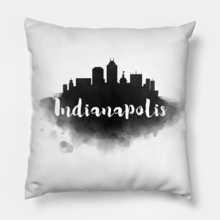 Indianapolis watercolor Pillow