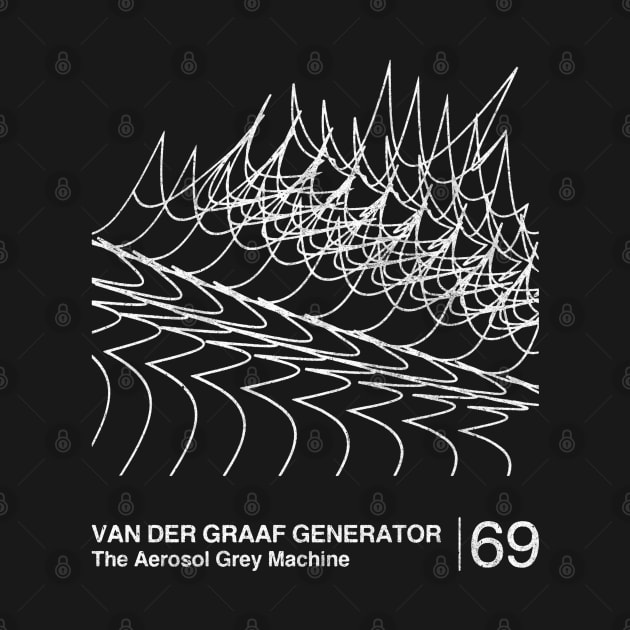 Van der Graaf Generator / Minimalist Graphic Artwork Fan Design by saudade