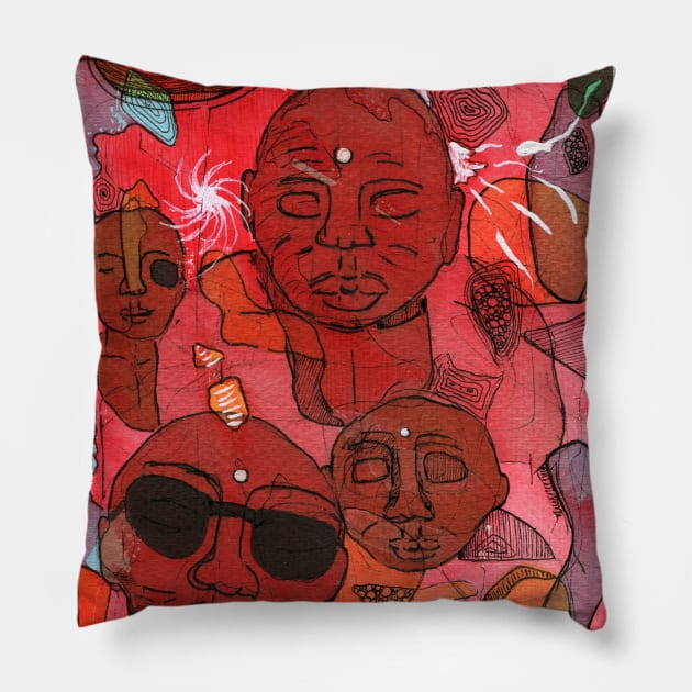 Blood Brothers Pillow by AleHouseDrae