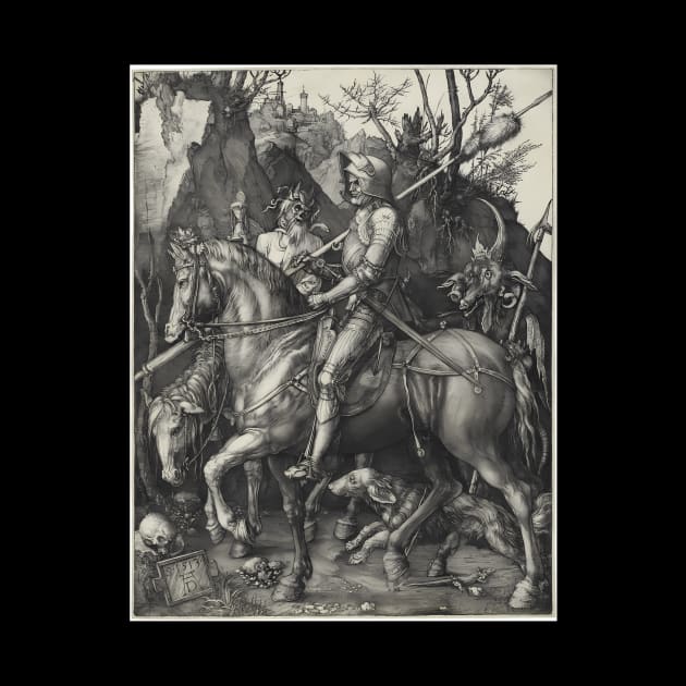 Albrecht Durer - Knight Death And Devil by jandesky