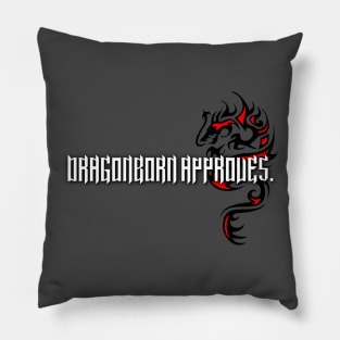 Dragonborn Approves Pillow