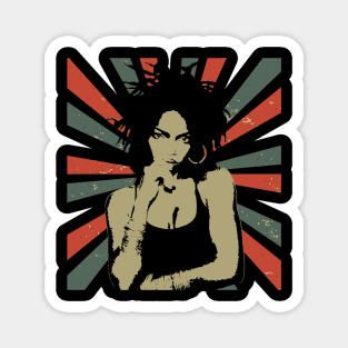 Lauryn hill || Vintage Art Design || Exclusive Art Magnet