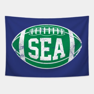 SEA Retro Football - Royal Tapestry