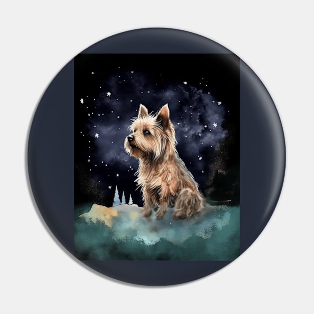 silky terrier watching stars Pin by Tees of Joy