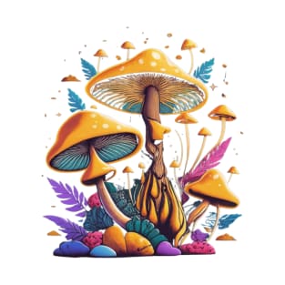 Mushrooms Bringing Joy T-Shirt