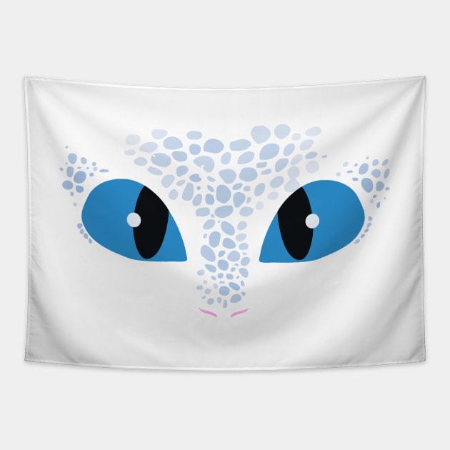 Light Fury Eyes | Light Fury | How to Train Your Dragon Tapestry by khoipham