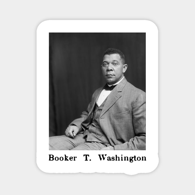 Booker T. Washington Portrait Magnet by Soriagk