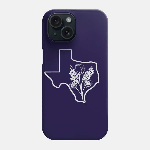 Texas Wildflowers Phone Case by TeesForChange