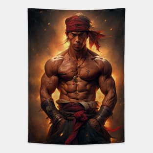 Warrior Fighter Tapestry