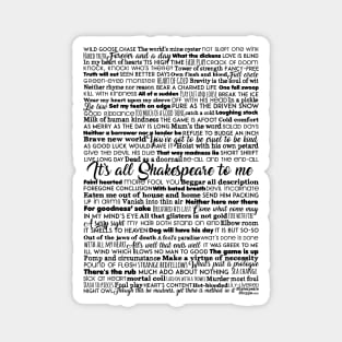 It's All Shakespeare To Me Magnet