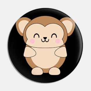 Cute Baby Monkey Pin