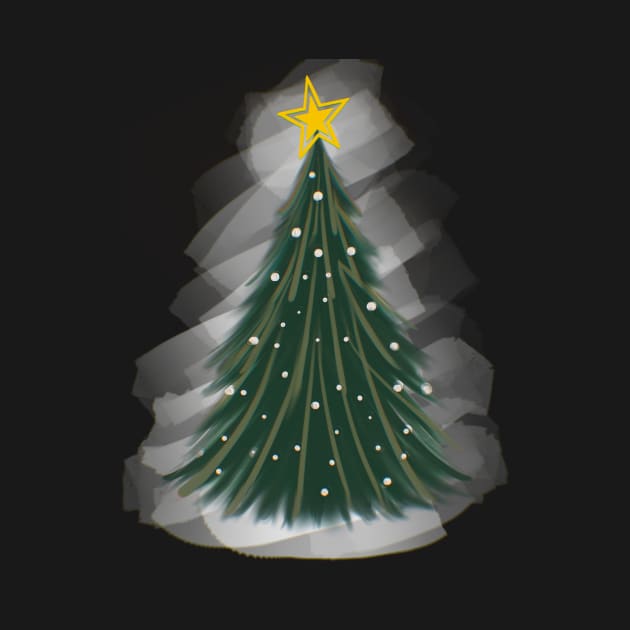 Holly Jolly Christmas Tree by xsaxsandra