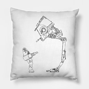 Robot Wars Pillow