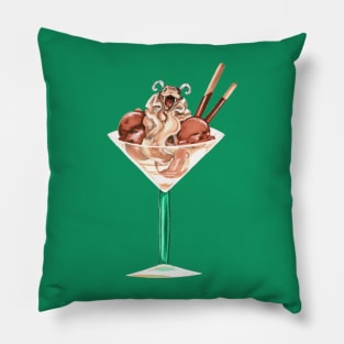 Dessert with a Bite - Snake Cocktail Pillow