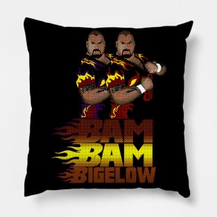 Bam Bam Bigelow Fire Pillow