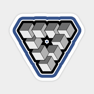 Cosmic tri-cubes Magnet