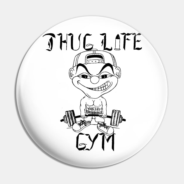 Thug Life Gym Pin by salesgod