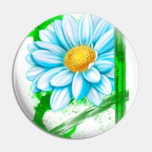 Springing up Daisies Pin