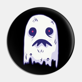 tattered ghost with red eyes Pin