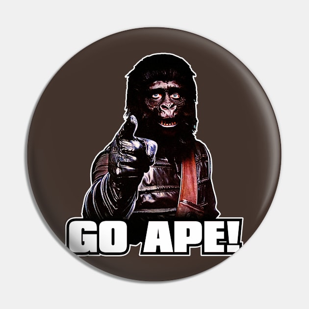 Go Ape! Pin by warlordclothing