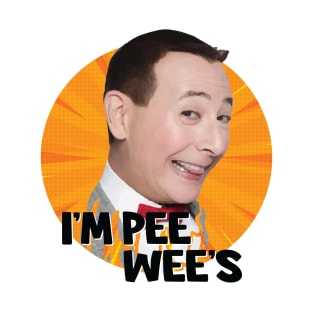 Pee-Wee's Beautiful Orange Background T-Shirt