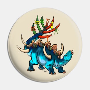 TWD HoliDinos: Kwanzaa Kentrosaurus Pin