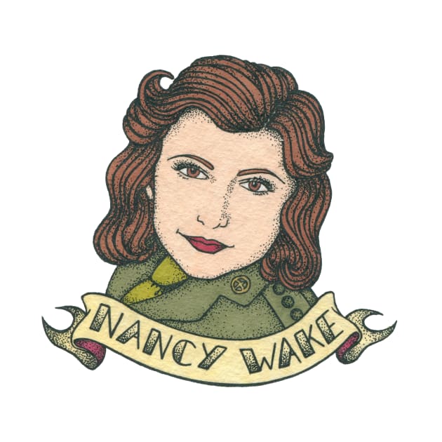 Nancy Wake by Joyia M