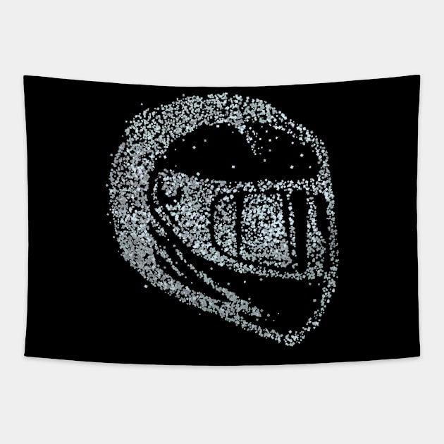 Motorcycle Helmet Motorcycle Motorcyclist Tapestry by Kater Karl