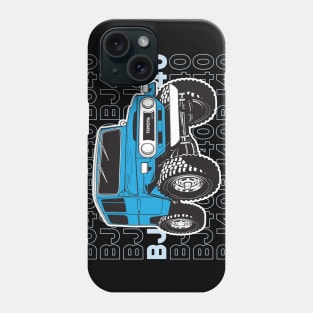 BJ40 Stacked in Blue Phone Case