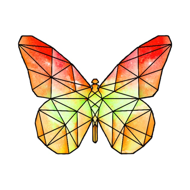 Orange Butterfly by ZoboShop