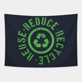 Earth Day Reuse Reduce Recycle Tapestry